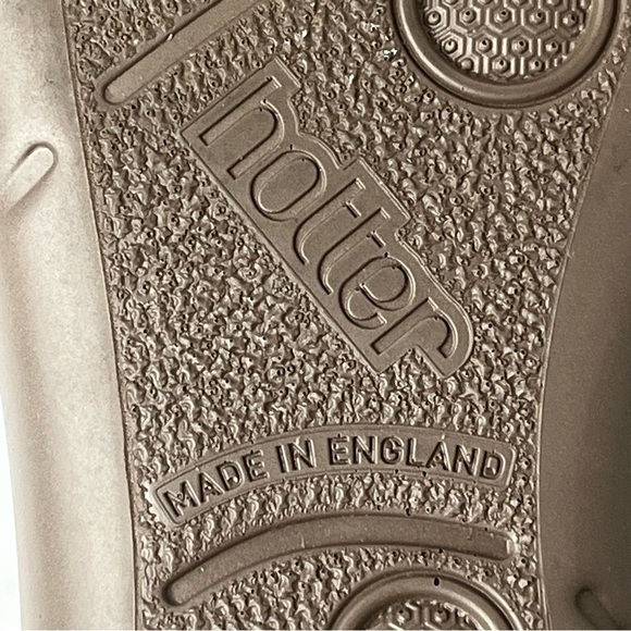 Hotter Wren Mary Jane Shoes women’s US size 6 navy and brown suede - Picture 9 of 10